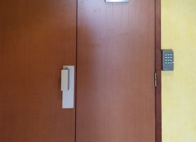 Sécurité Digicode sur porte